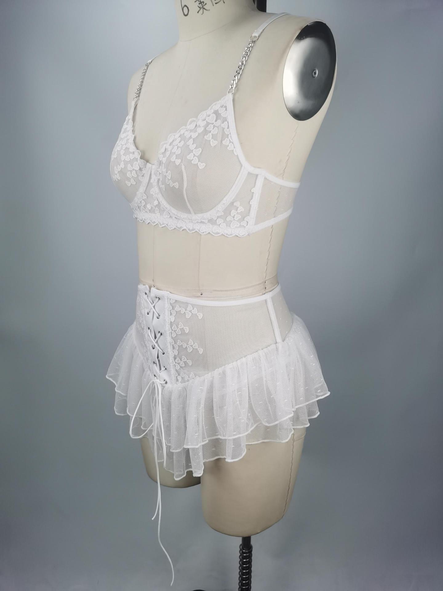 Lace Lingerie Suit Transparent Temptation Uniform